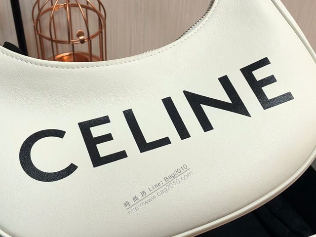 Celine專櫃2022新款印花AVA柔軟牛皮革手袋 賽琳AVA腋下包肩背手提女包 sldj2442